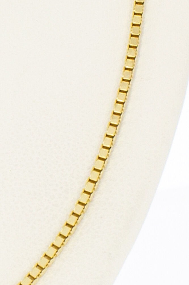 Venezianische Goldkette 14 Karat - 60,4 cm