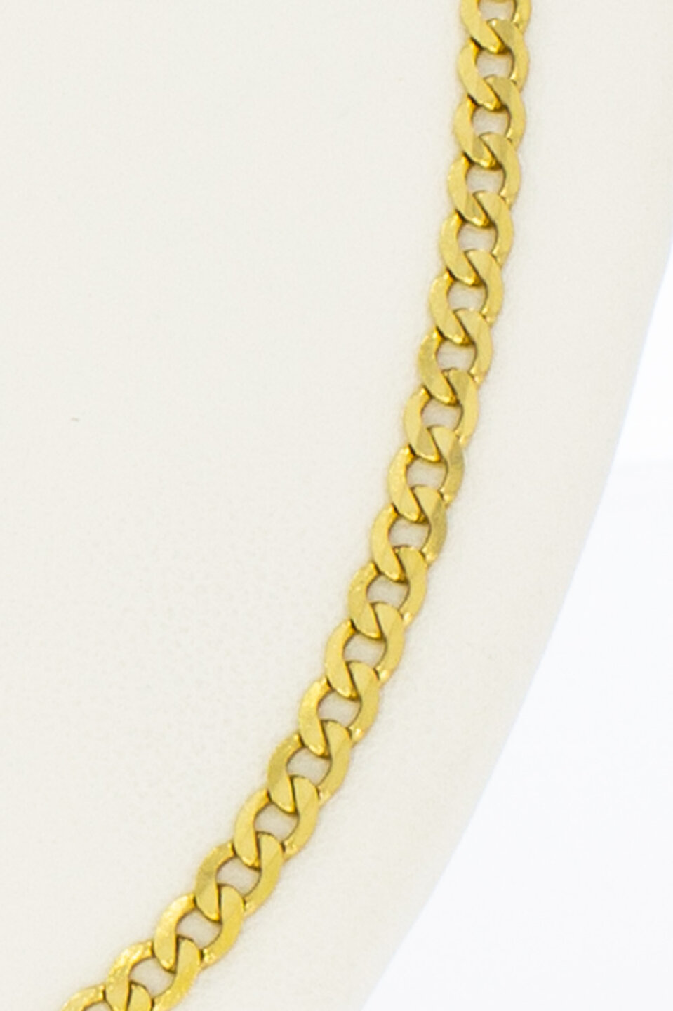 Flache  585 Gold Panzerkette- 60,4 cm