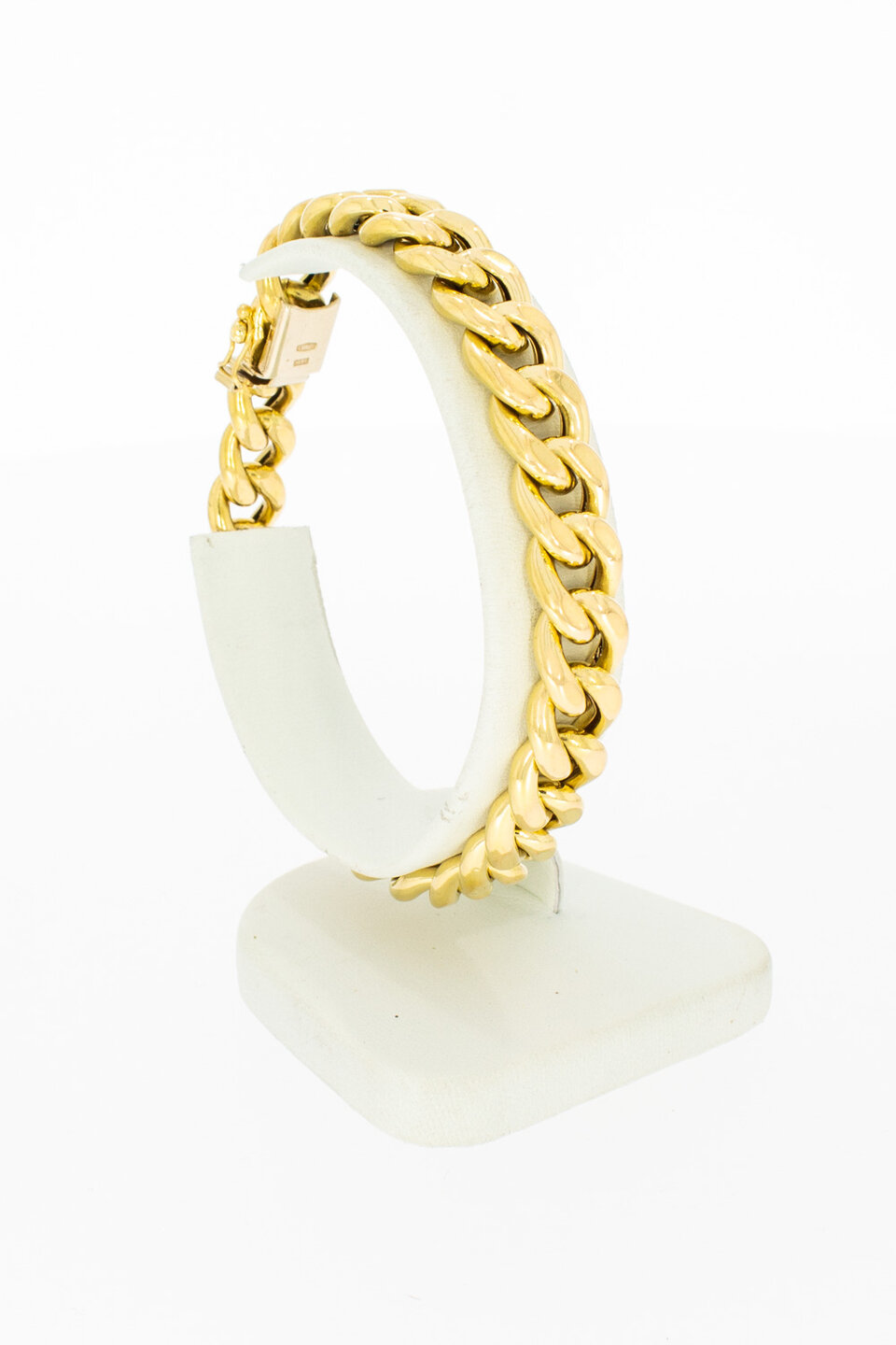 Panzerarmband 750 Gold - 20,1 cm