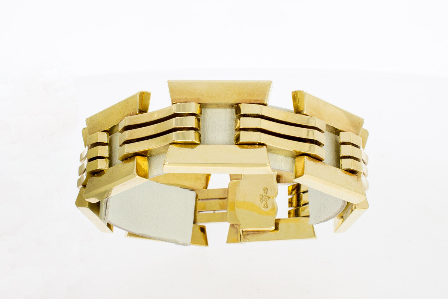 Goldbarren Armband 14 Karat Gold – 20,1 cm