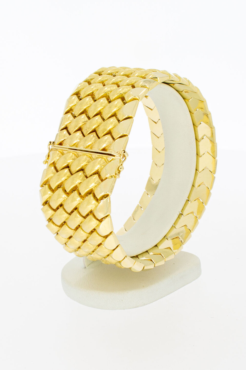 Retro Armband 750 Gelbgold - 20,1 cm