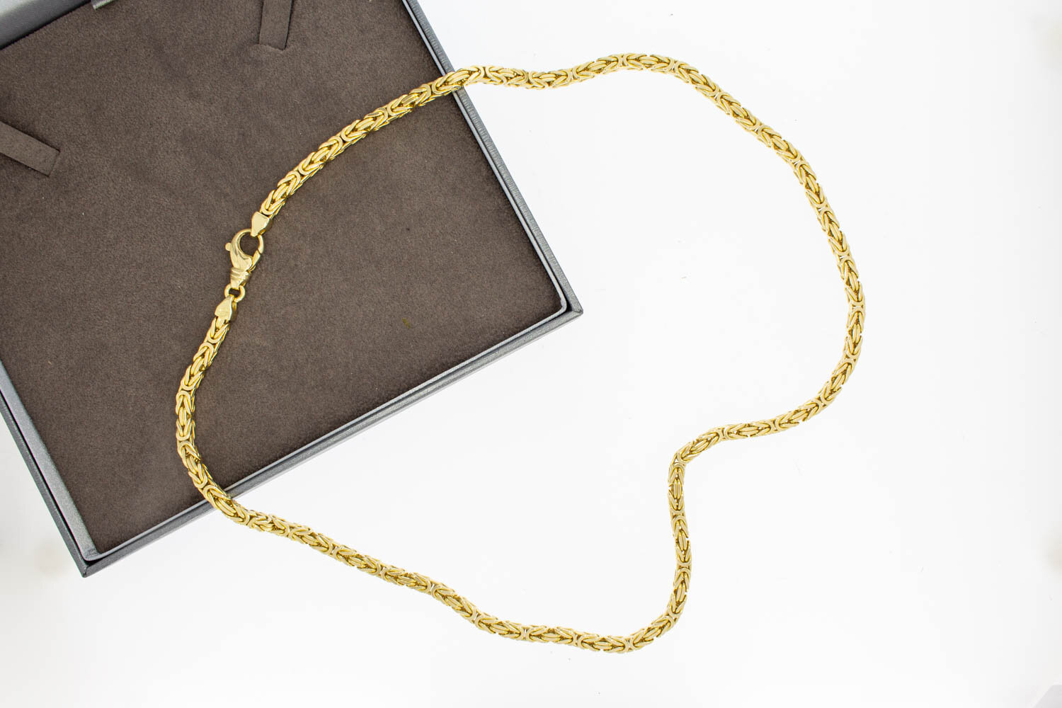 Byzantinische 585 Gold Königskette - 59,6 cm