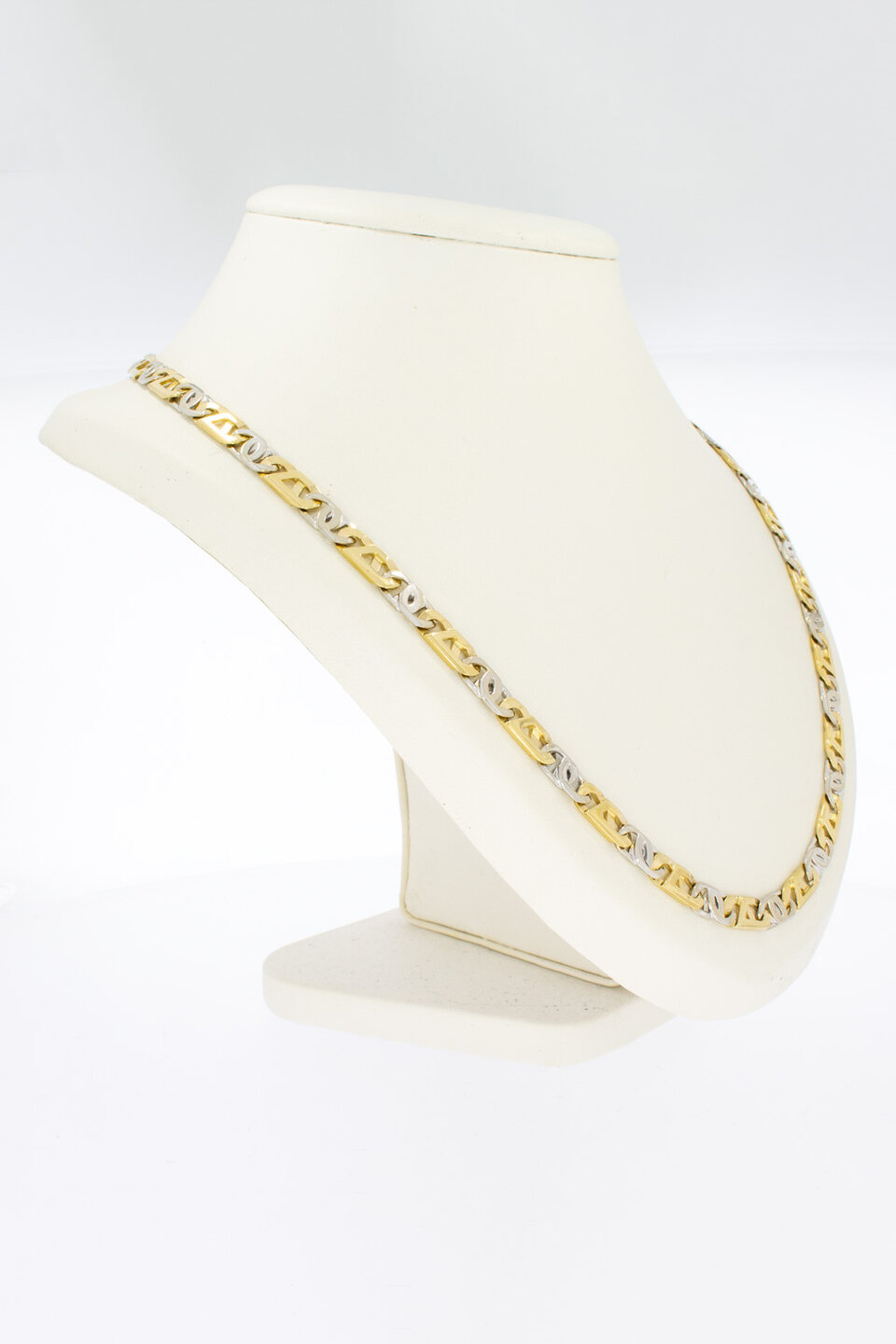 Falkenaugekette 14 Karat - 61,4 cm