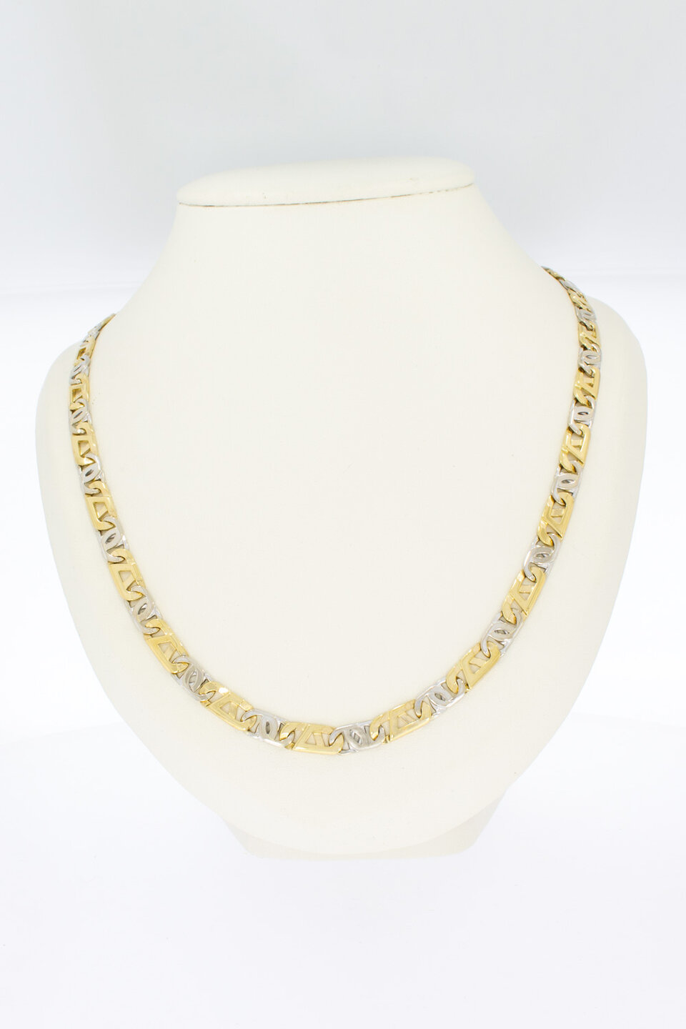 Falkenaugekette 14 Karat - 61,4 cm