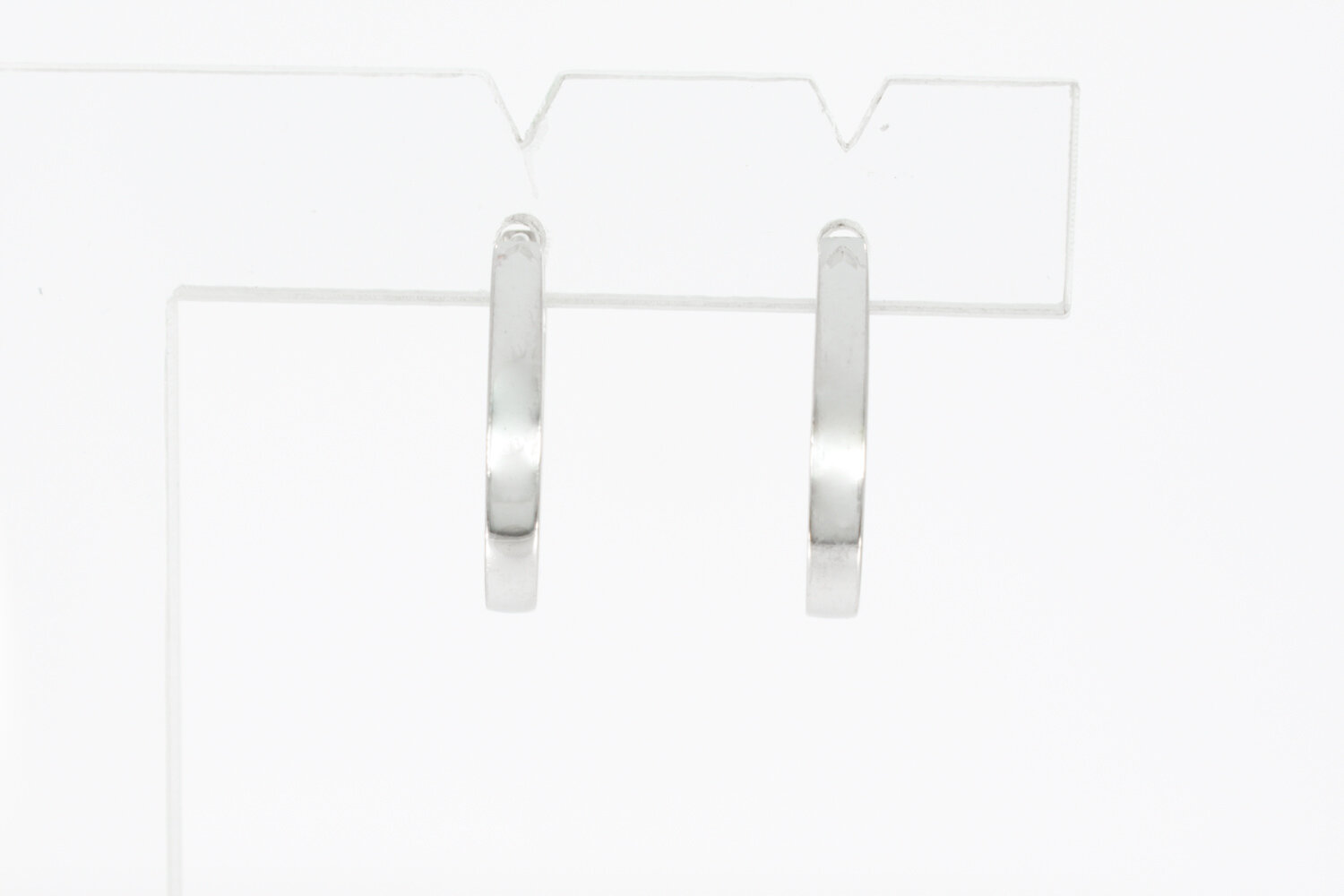 Bicolor Gold Creolen 14 Karat - 1,6 cm