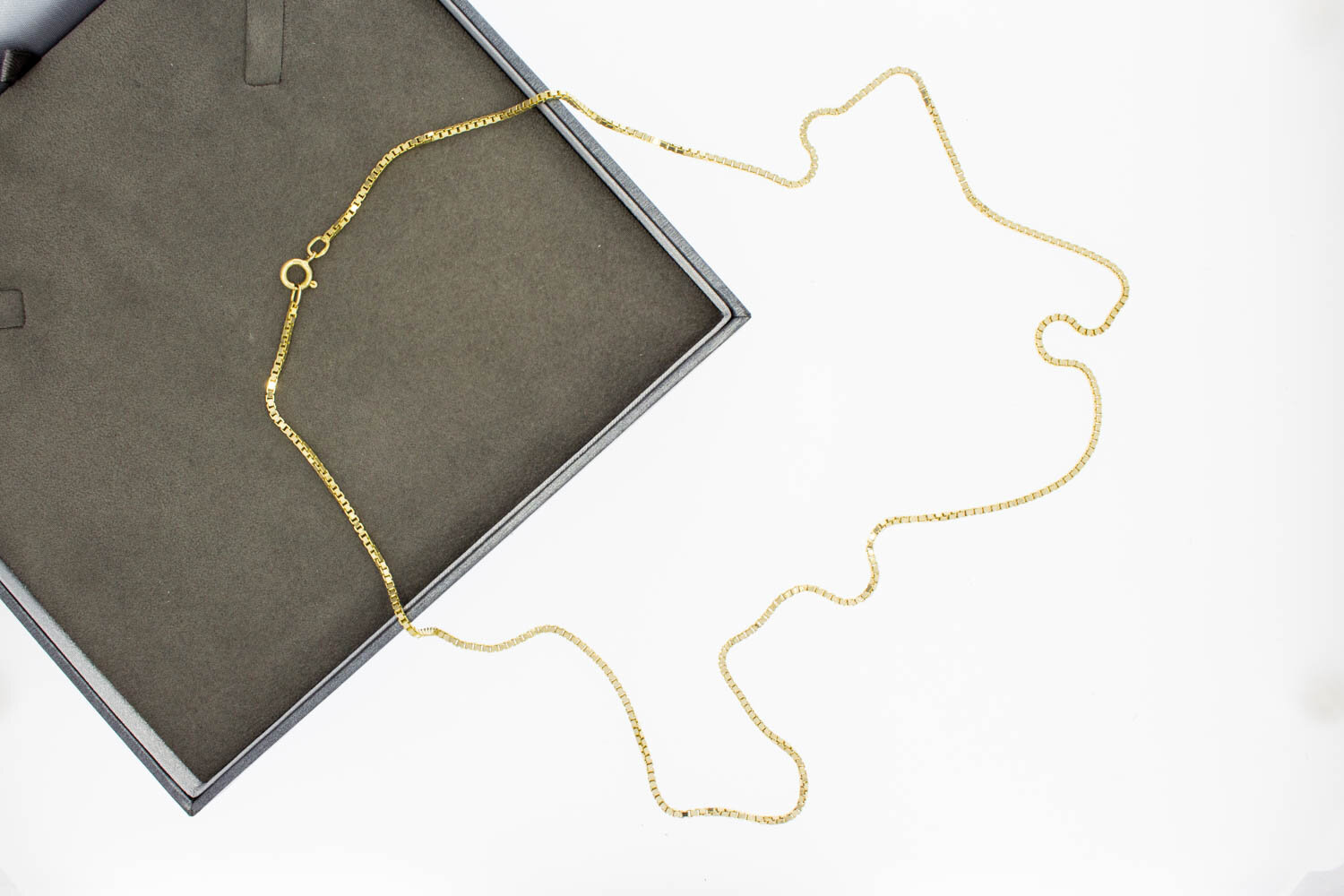 Venezianer Kette 14 Karat Gold - 69,5 cm