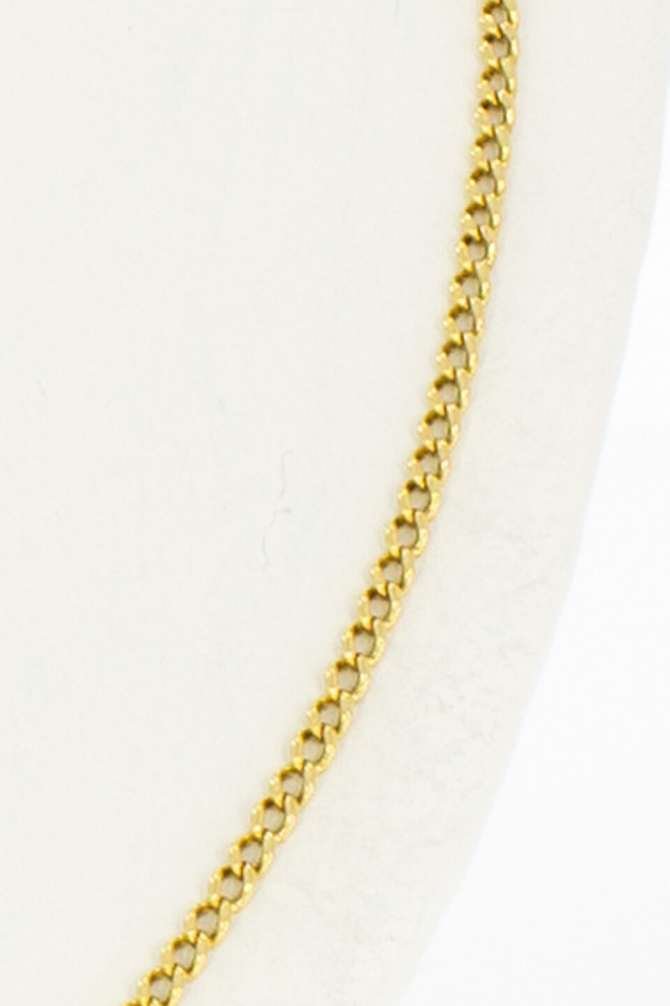 Panzer Halskette 18 Karat Gold - 50,9 cm