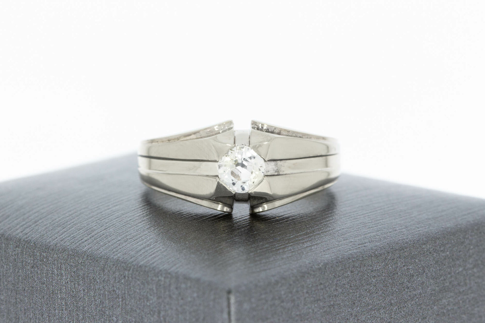 750 Gold Pinky Herrenring - 18,9 mm