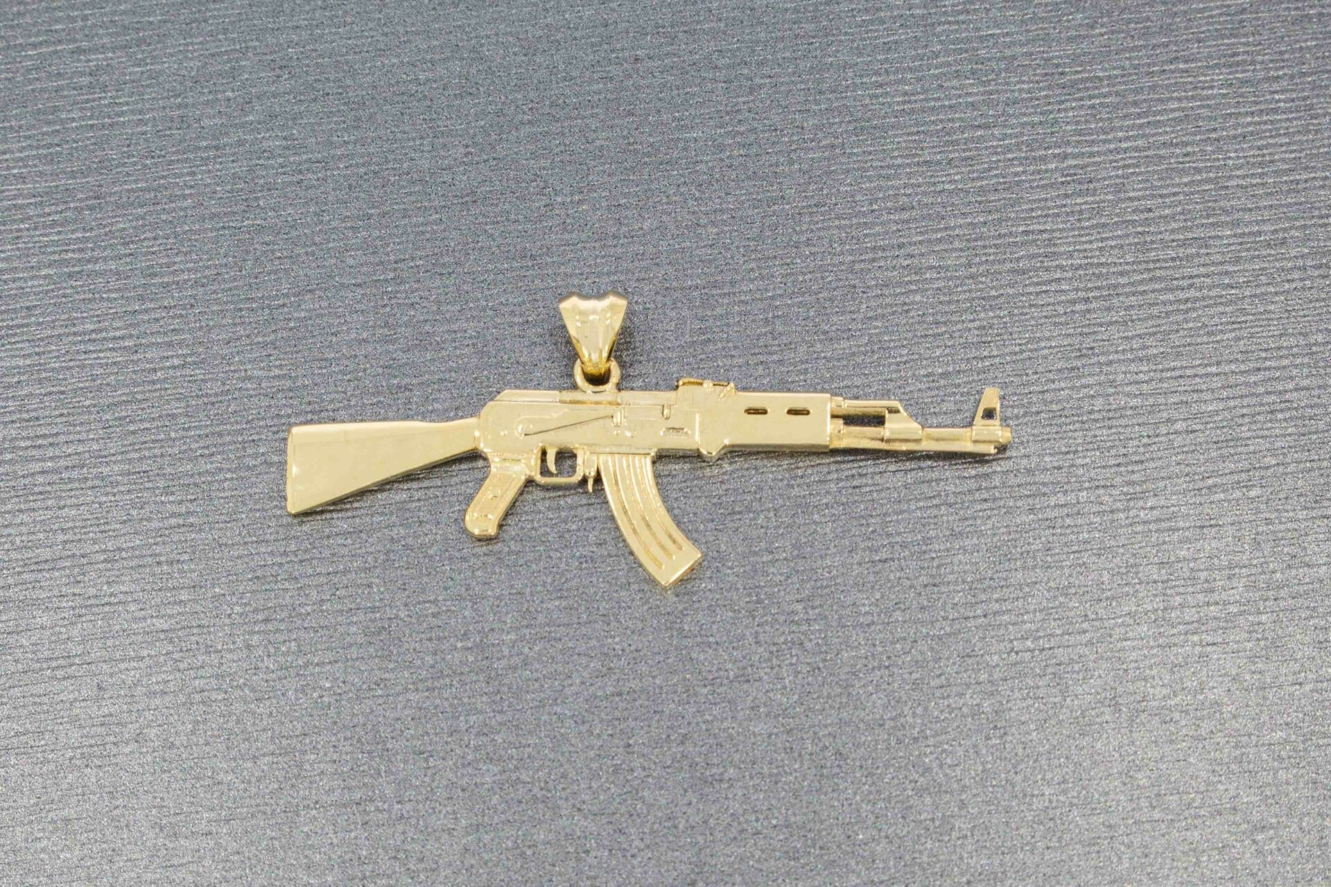 Herren Anhänger AK47 14 Karat - 4,7 cm