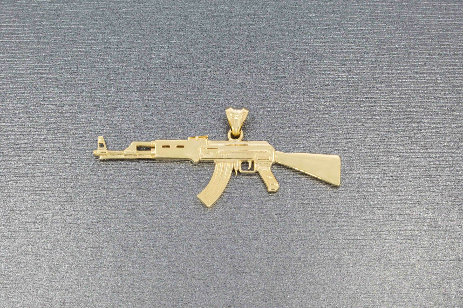 Herren Anhänger AK47 14 Karat - 4,7 cm