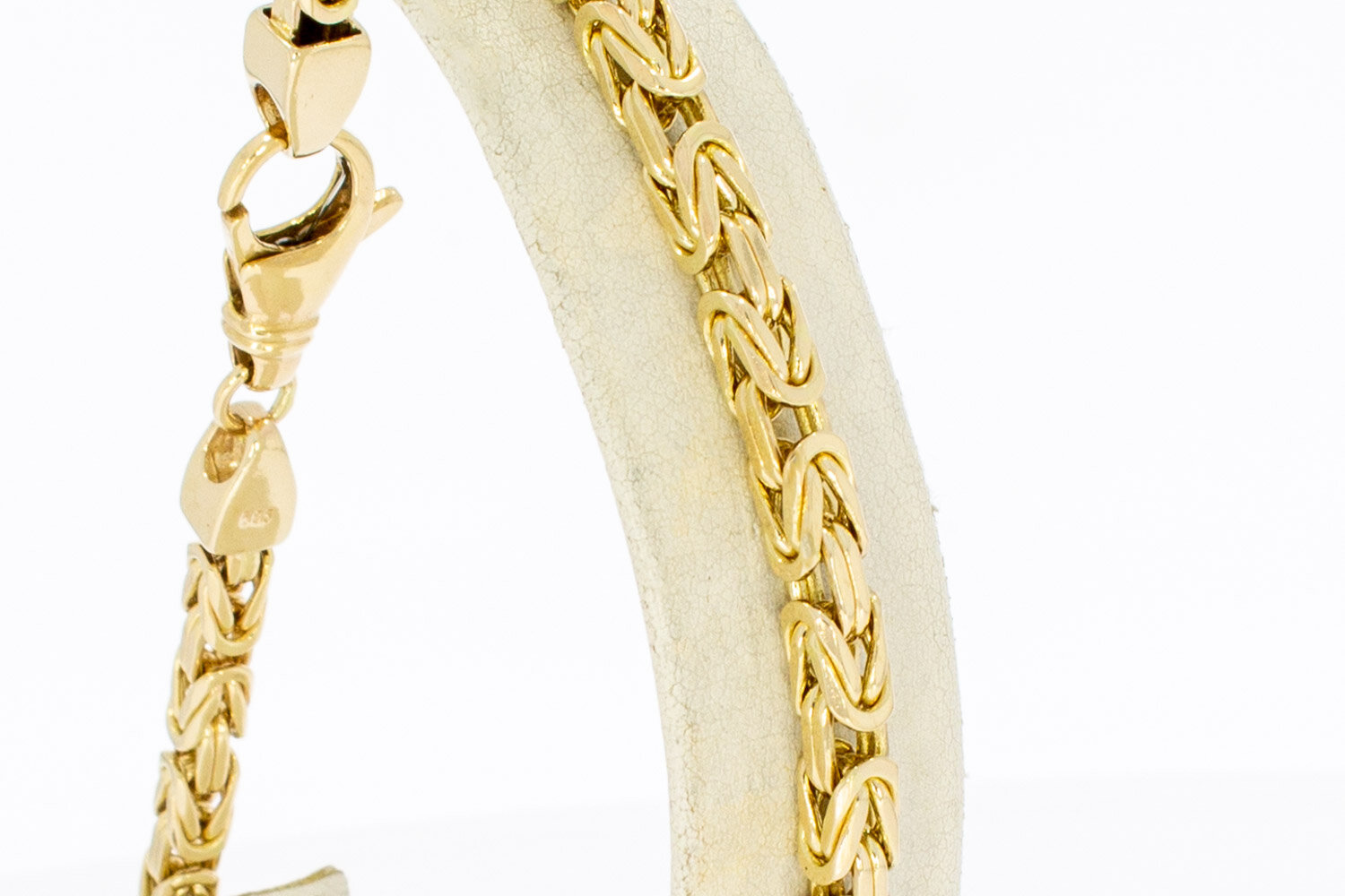 585 Gold Byzantinisches Herren armband - 24,1 cm