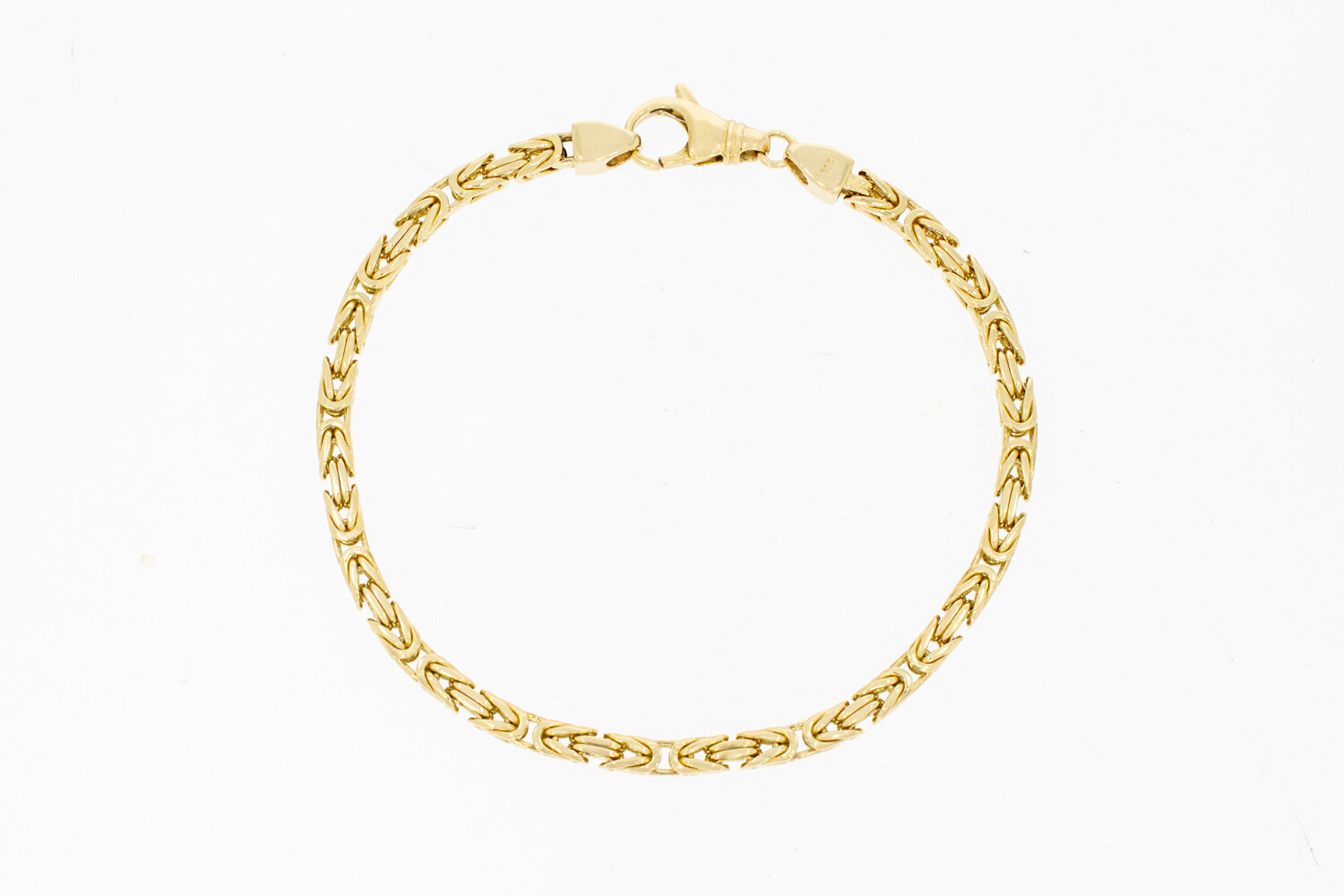 585 Gold Byzantinisches Herren armband - 24,1 cm