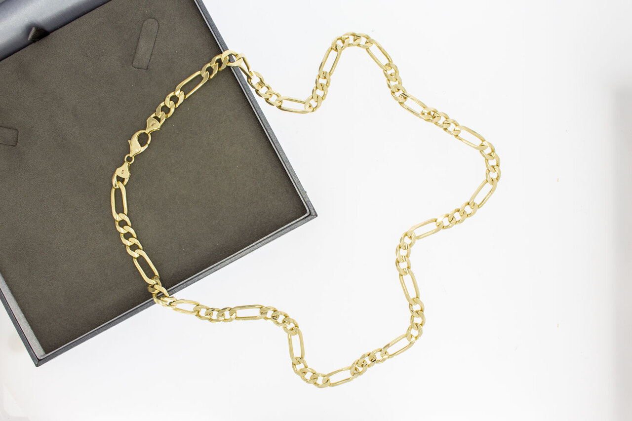 Figaro 585 Herren GoldKette - 65,1 cm