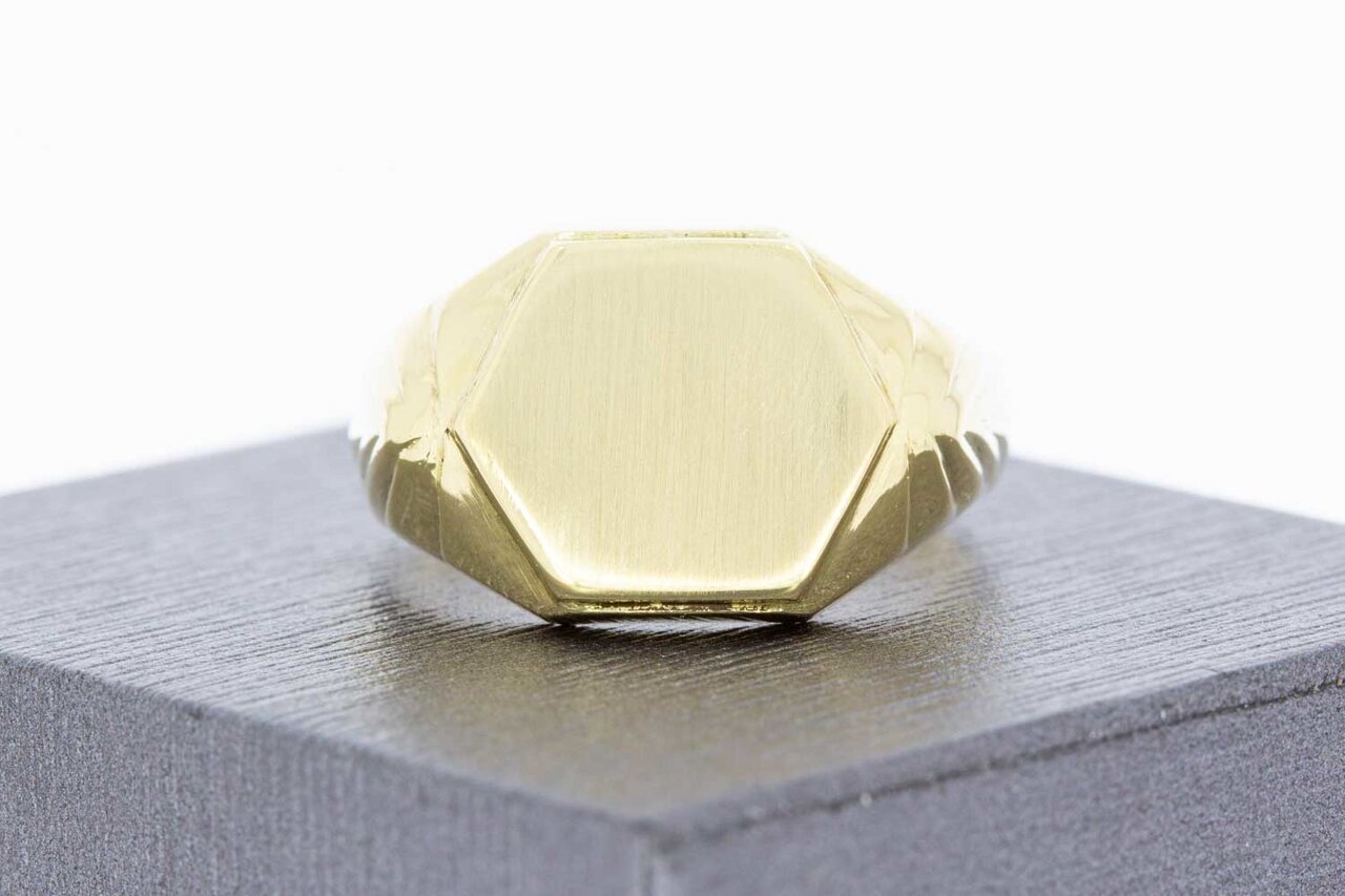 585 Gold Herren Siegelring - 20,7 mm