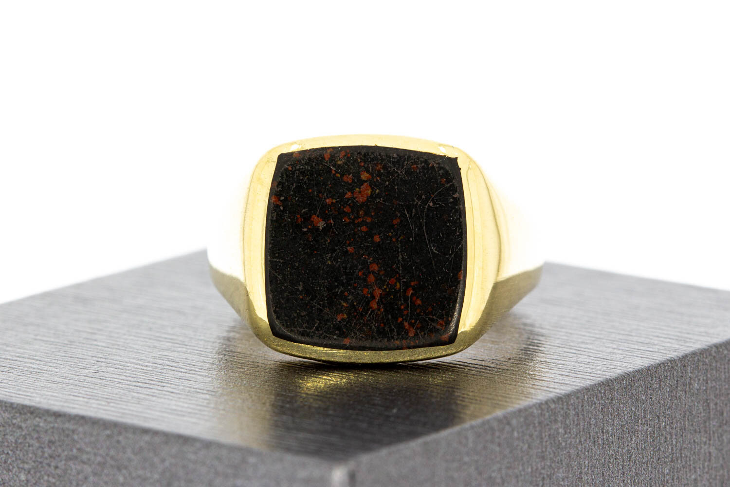 Männer Siegelring 14 Karat Gelbgold - 19,7 mm