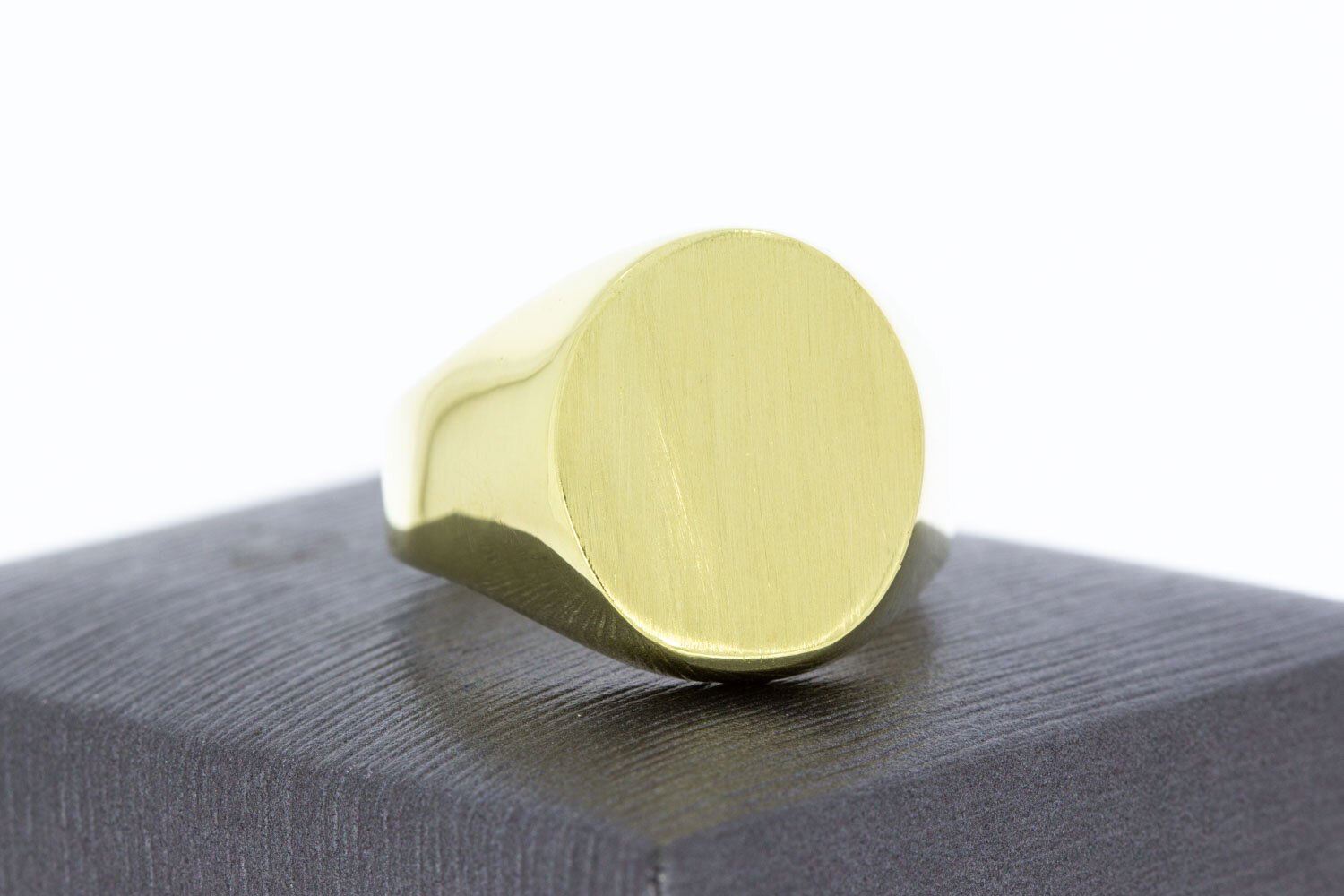 Herren Siegel-Ring 18 Karat Gold - 20,1 mm