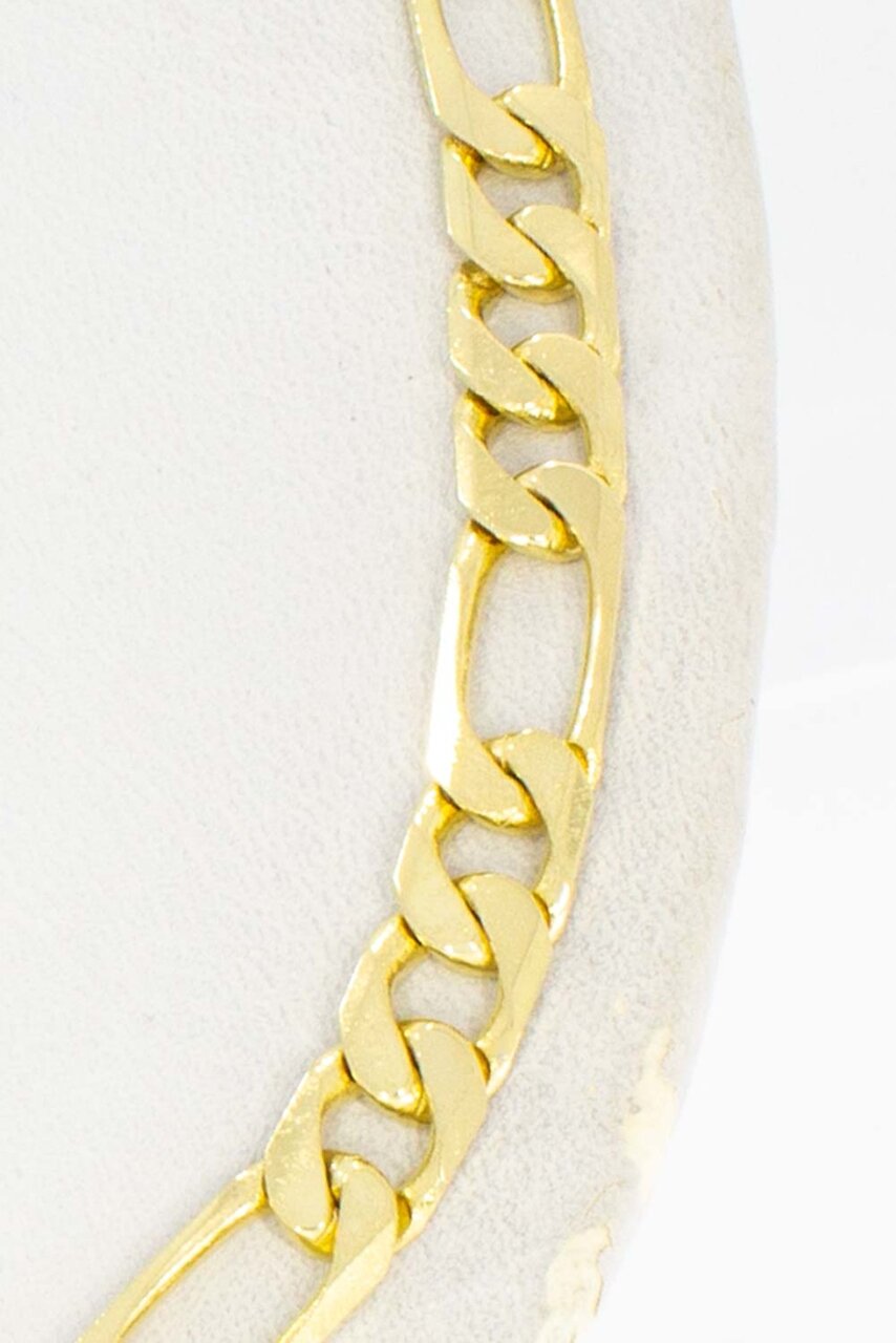 Goldkette Figaro 14 Karat - Länge 61 cm