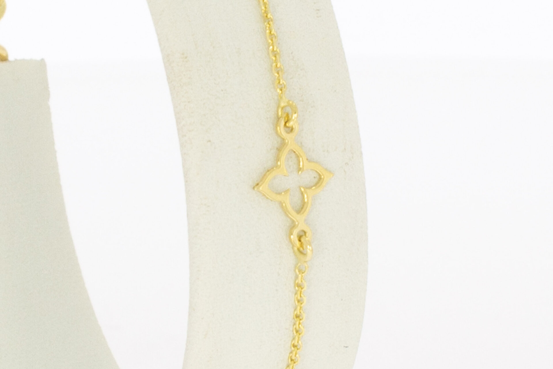 9 Karat Gold Armband für Damen - 18,5 cm