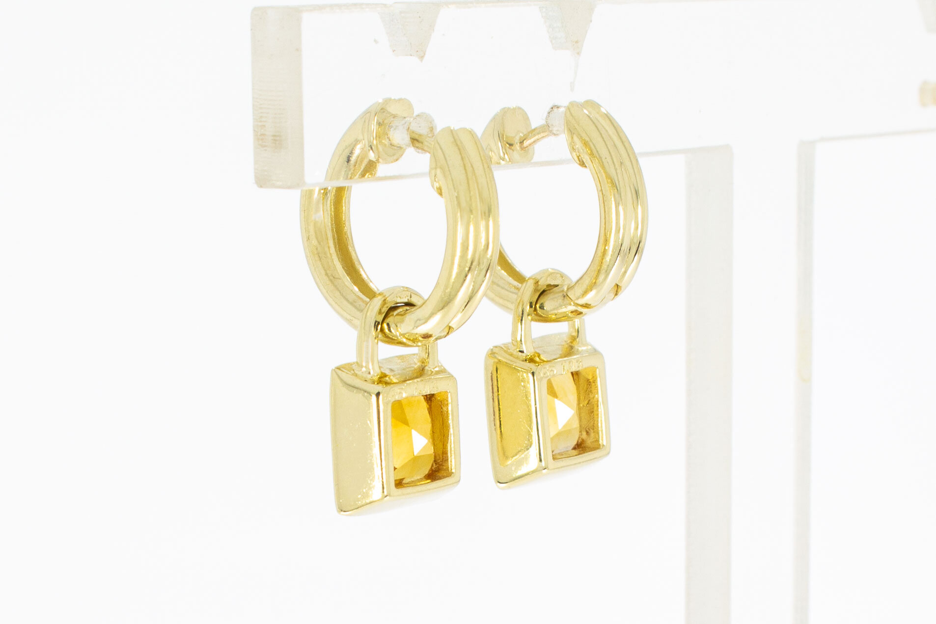 585 Edelstein Damen Ohrhänger - 2,3 cm