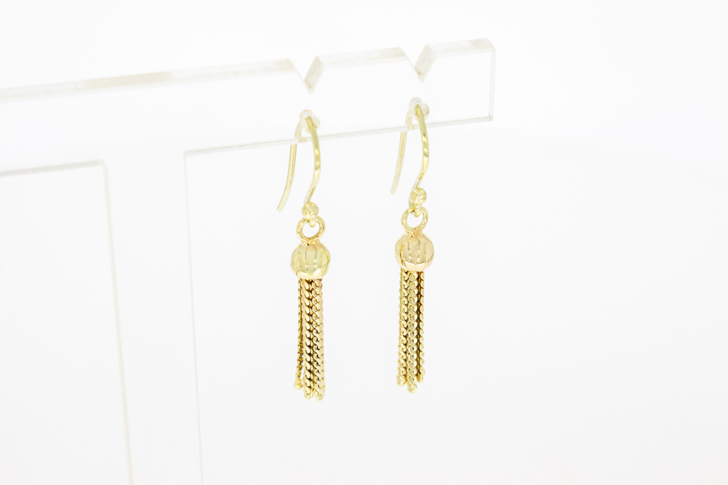 Vintage Damen Ohrhänger 14 Karat Gold - 3,7 cm