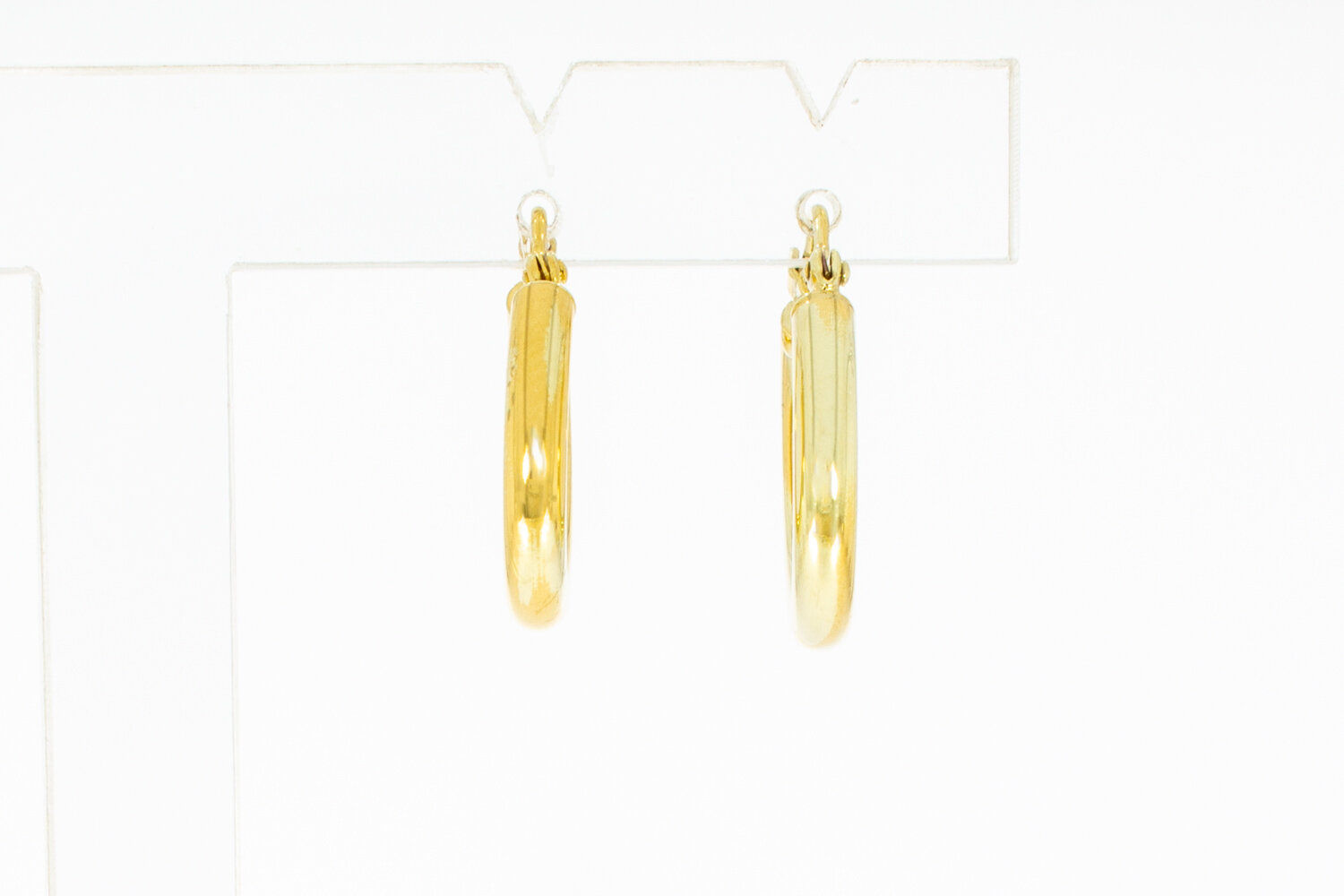 Klassische Geldgold Ohrringe set - 1,9 cm