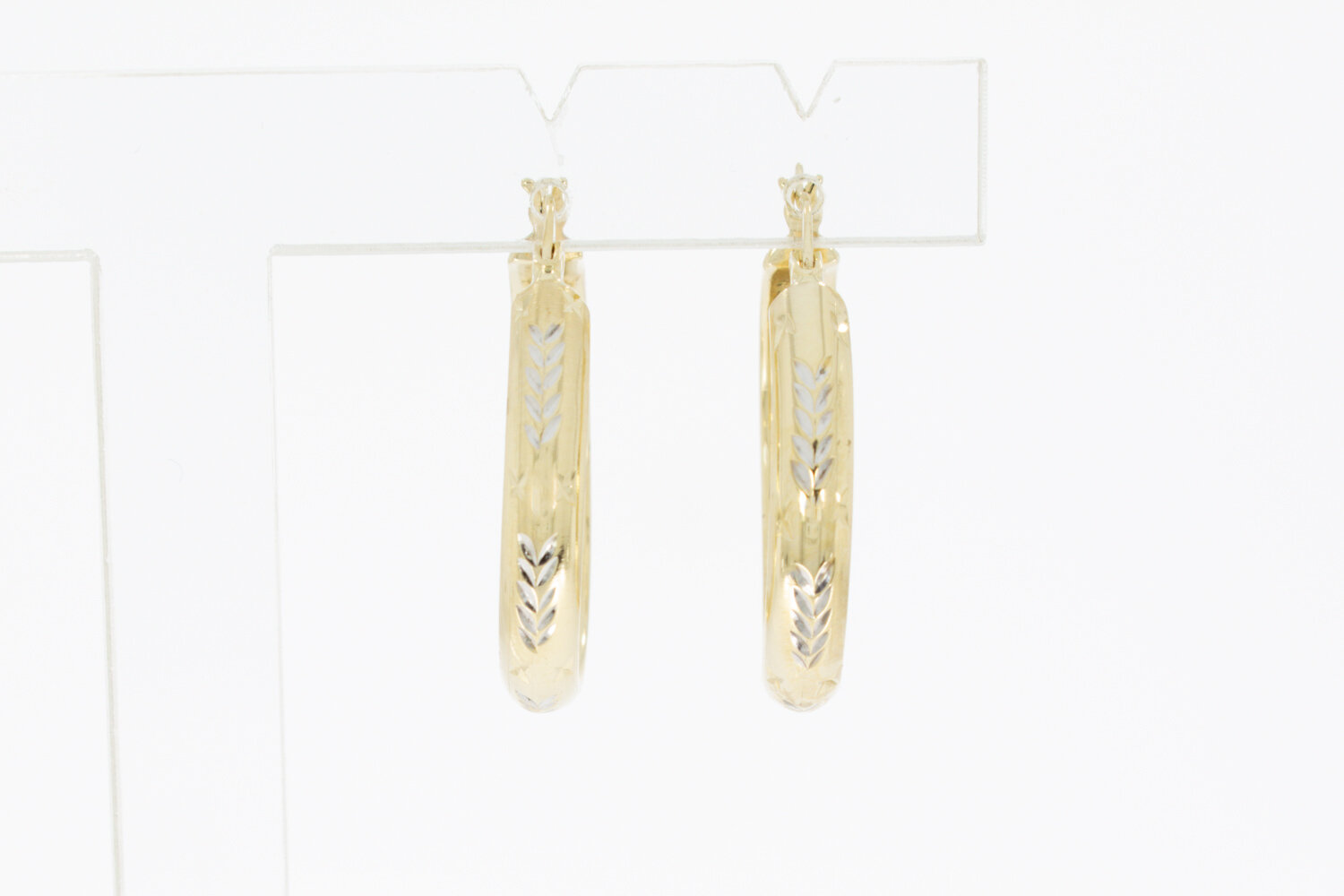 Damen Ohrringe 585 Gelbgold - 2,5 cm