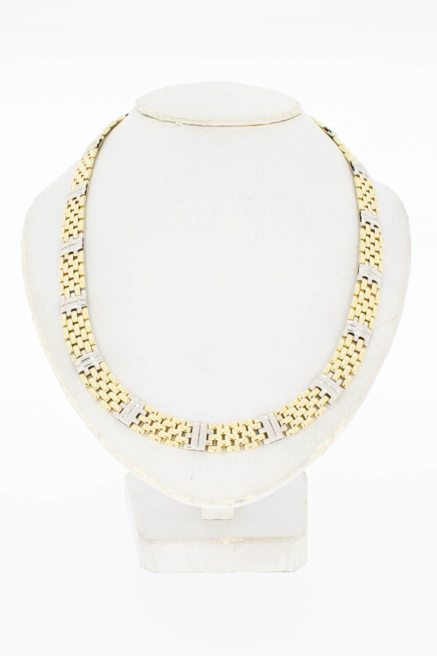 Milaneser Damen Goldkette 14 Karat - 42,2 cm