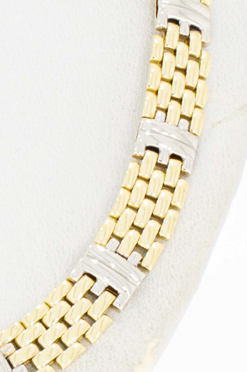 Milaneser Damen Goldkette 14 Karat - 42,2 cm