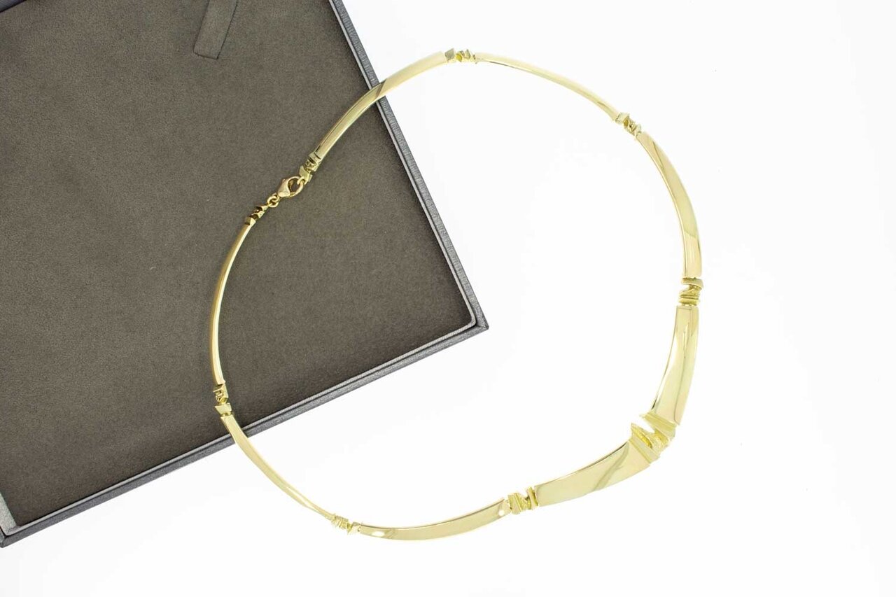 14 Karat Goldene Halskette - 45 cm