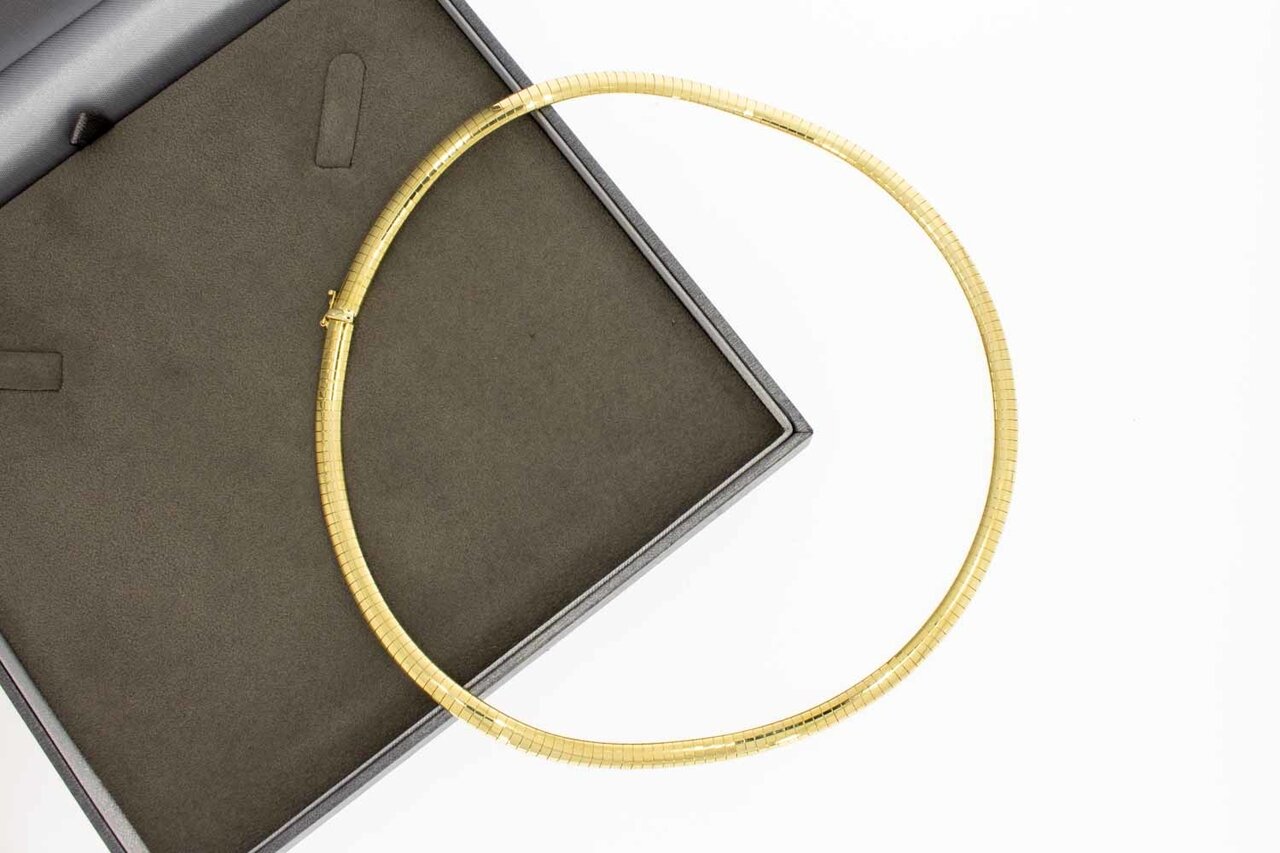 Omega Damen Goldkette 14 Karat - 44,5 cm