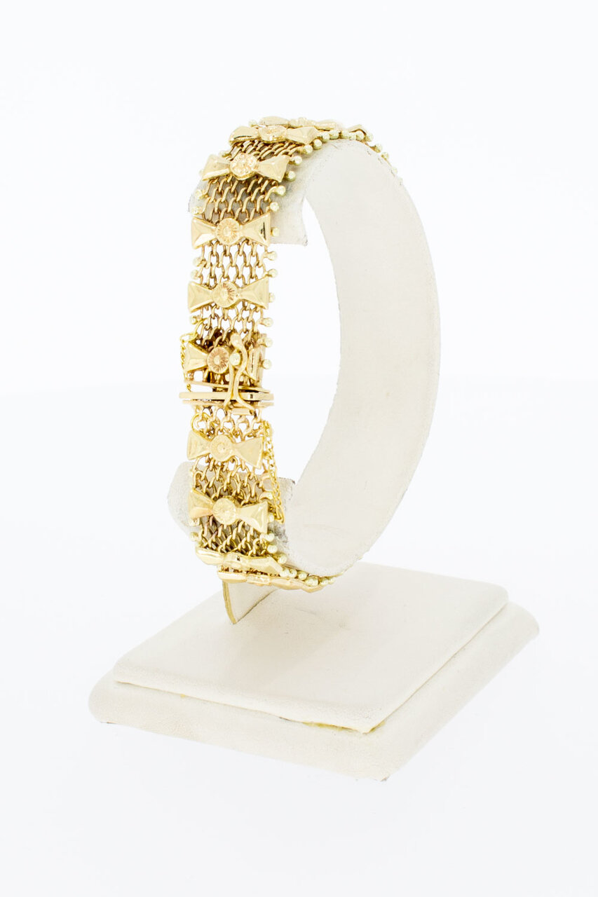 14 Karat Damen Goldarmband - 19,3 cm