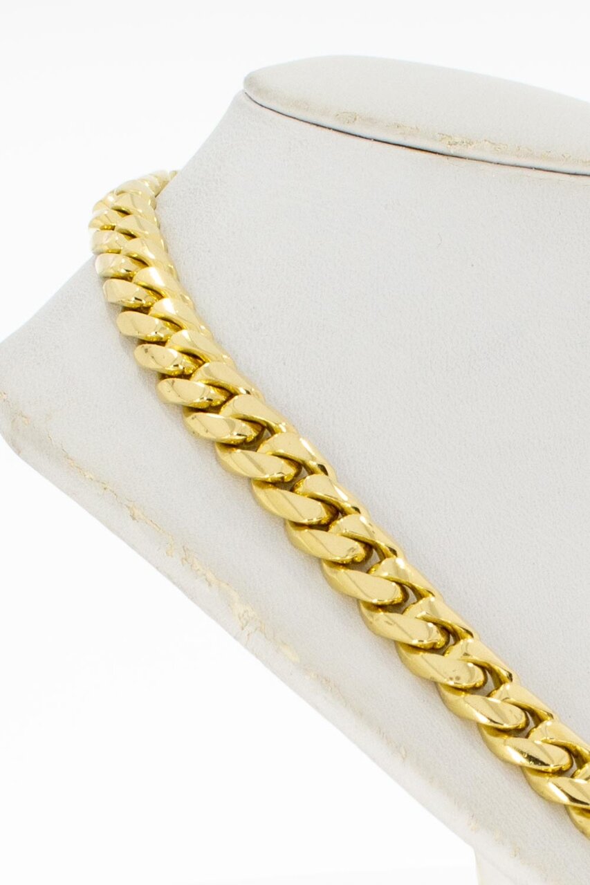 18 Karat Panzer Damen Goldkette - 40 cm