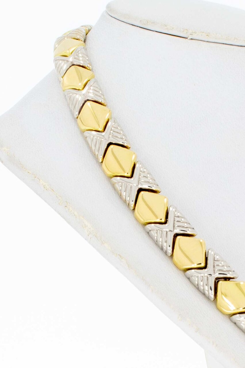 Fantasie Damen Goldkette 18 Karat - 42,7 cm