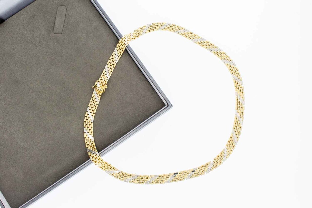 Milaneser Damen Gold Kette 14 karat - 43,3 cm