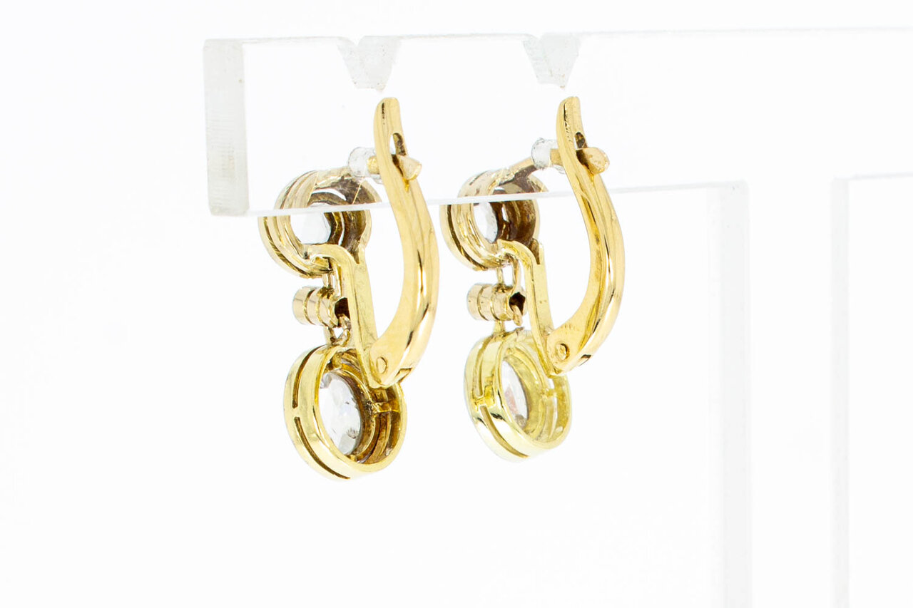 Diamant Damen Ohrhänger 585 Gold