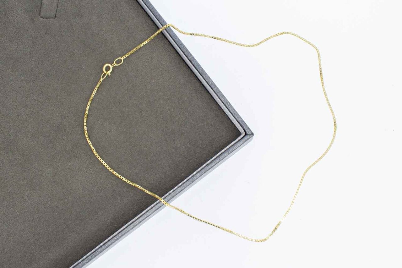 14 Karat Venezianer Damenkette - 38,5 cm