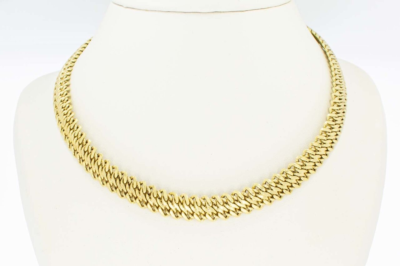 Damen Halskette 14 Karat Gold - 47 cm