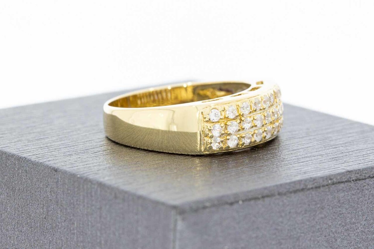 14 Karat Gold Damenring - 18,1 mm