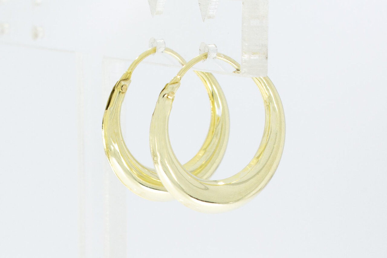 Damen Ohrringe 585 Gelbgold - 2 cm