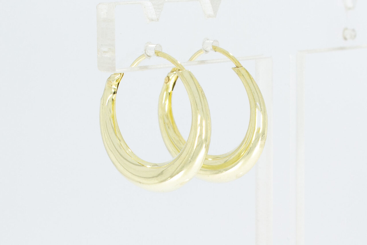 Damen Ohrringe 585 Gelbgold - 2 cm