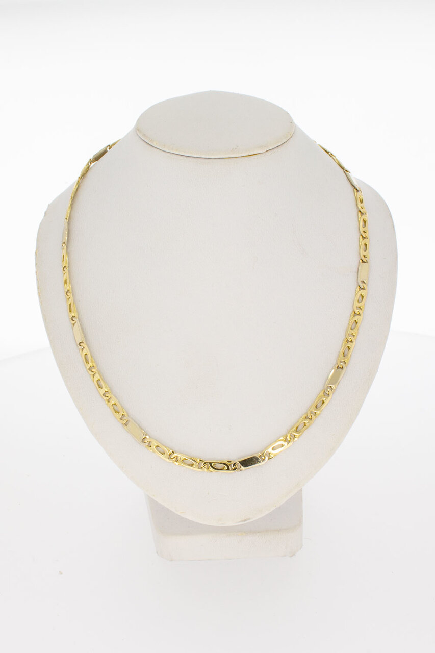 Falkenauge Damenhalskette 585 Gold - 42,7 cm