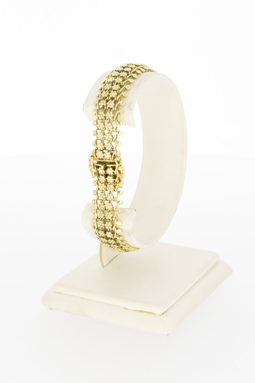 Damen Goldarmband 14 Karat - 19 cm