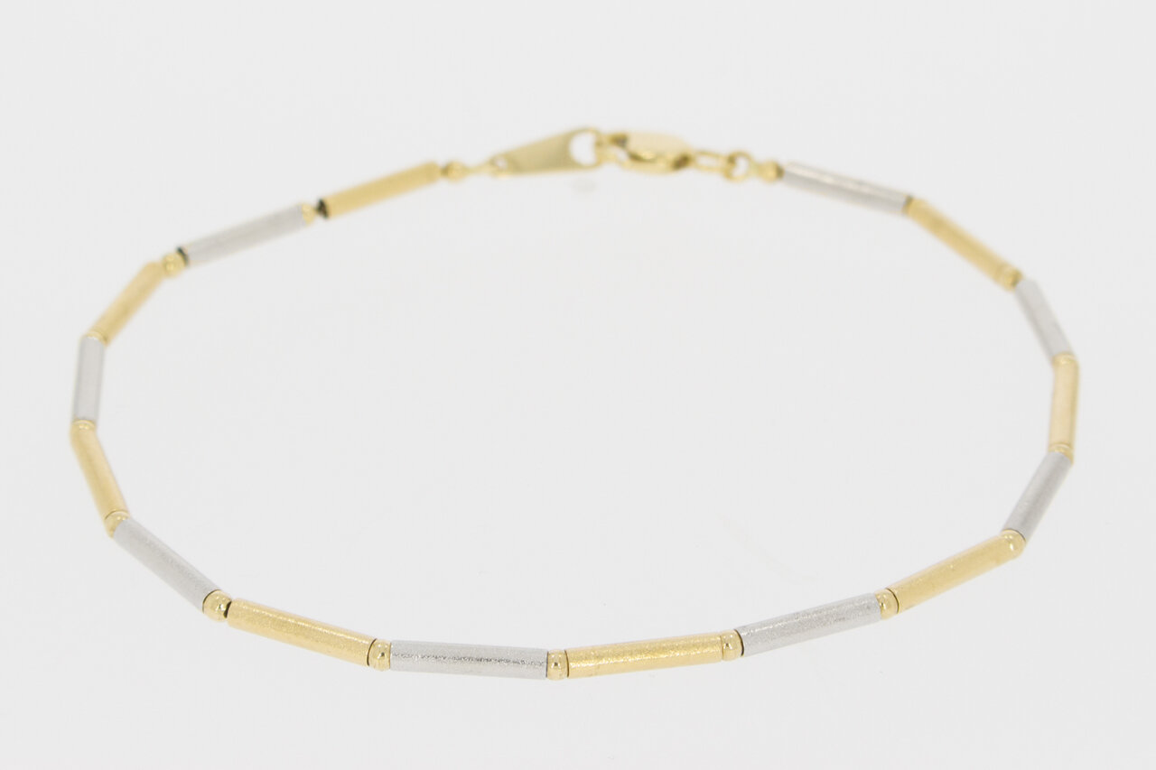 14 Karat Golbarren Armband - 21 cm