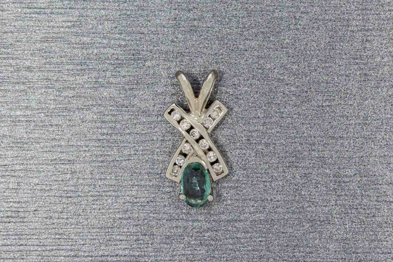 Damen Anhänger 750 Gold - 1,8 cm