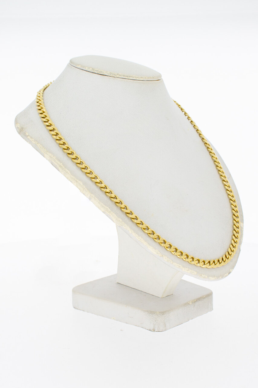 Gourmet ketting 18 karaat goud - 89,9 cm