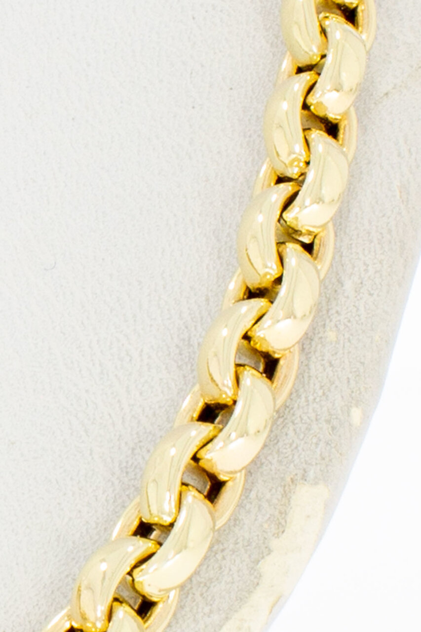 585 Goldkette mit Ankergliedern - 53,2 cm