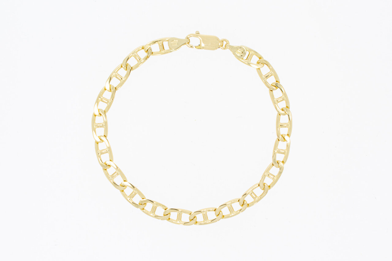 Ankerarmband 18 Karat Gold - 21,1 cm
