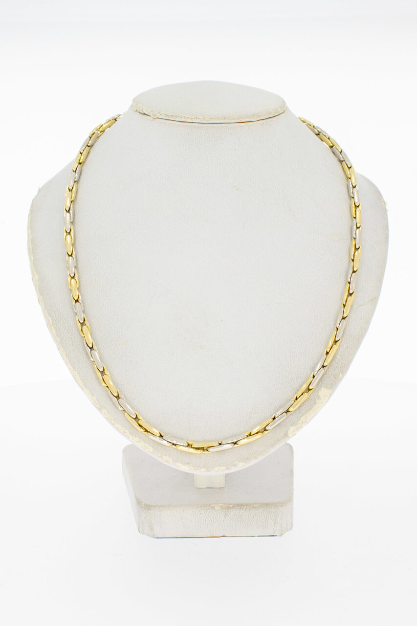 18 Karat Gold Barrenhalskette - 61,5 cm