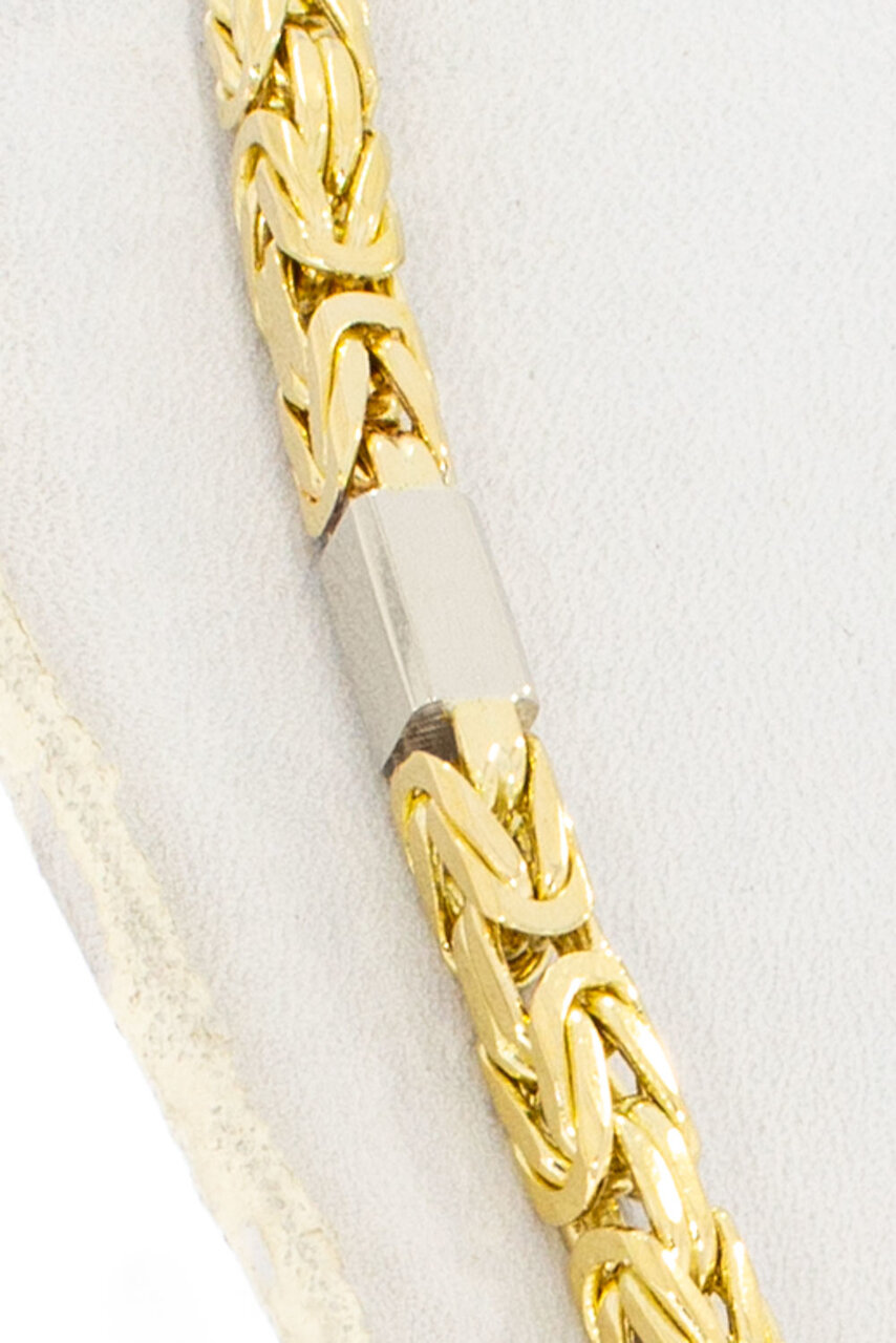 Byzantinische Gold 585 Königskette - 60,5 cm