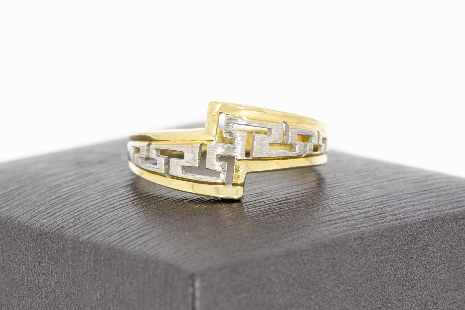 Bicolor Ring 14 Karat Gold - 18,9 mm